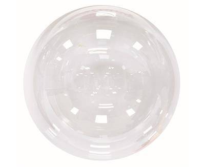 Transparent balloon, round crystal bobo, 36 inches