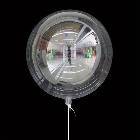 Transparent balloon, transparent, round, sphere, crystal, 24 inches