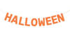 Banner Garland Halloween, orange, 250cm