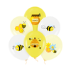 Bee Balloons 12 inches, Set of 6