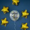 Confetti balloons - Happy New Year, 30cm, 100 pcs.