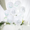 First Holy Communion balloons IHS, silver, 30cm, 6 pcs