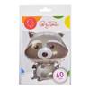 Foil Balloon Raccoon, Forestry Animals 46 cm