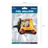 Foil balloon Forklift 79 cm x 53 cm