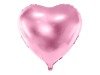 Foil balloon Heart, 61cm, bright pink