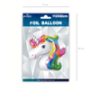 Foil balloon, colorful Unicorn unicorn, 112cm