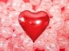 Foil balloon heart Red 45 cm