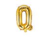 Foil balloon letter q Ó 35cm, gold