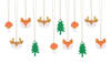 Forest gift pendants, Mix 12 pcs