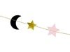 Garland Stars and moons, mix, 1,9m