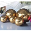 Inflatable ball, gold mirrored, 120cm