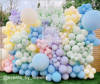 Latex Balloons Decorator Macaron Sky Blue 28cm, 50 pcs.