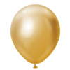 Latex Balloons Kalisan Mirror Gold, 30cm, 50pcs.