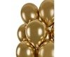 Latex balloons, gold chrome, 33 cm, 50 pcs.