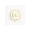 Napkins Holy Communion IHS 33cm, 10 pcs