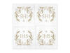 Napkins with a gold print, IHS, 33x33cm, 20 pcs