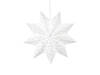 Paper star, white, 50cm, 