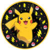 Pokemon paper plates, Pikatchu, 23 cm, 8 pcs.