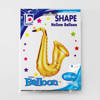 Saxophone foil balloon, 94 cm for the musician