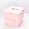 Surprise gift box, pink, 50x50x50 cm