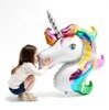 The foil balloon Unicorn Head - 110 cm Color Grabo