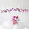 Unicorn balloon garland 140cm x 34cm