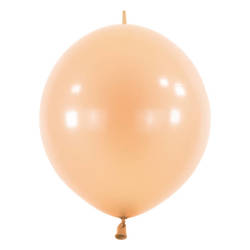 E-Link Latexballons Pastel Blush mit Verbindungsstück, 15cm, 100 Stk