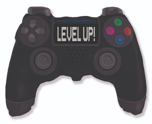 Folienballonstufe oben, Game Pad Controller, 62 cm