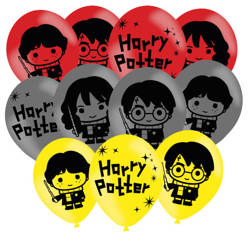 Harry Potter Latexballons 28 cm, 6 Stk.