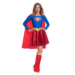 Kleid, Supergirlsverkleidung, Größe S