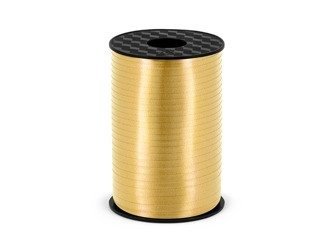 Kunststoffband, Gold, 5mm / 225m