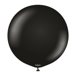 Latexballons Black, Schwarz, 91 cm, 2 Stück.