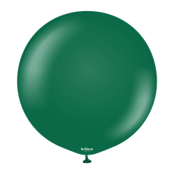 Latexballons Dark Green, Grün, 60 cm, 2 Stück.