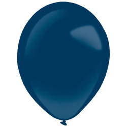 Latexballons Dekorateur Metallic Blau, Decorator Metallic Navy Flag Blue, 35cm, 50 Stück