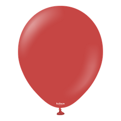 Latexballons Kalisan Deep Red, Rot 30 cm, 100 Stk.