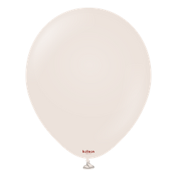 Latexballons White Sand, Creme 60 cm, 2 Stück.