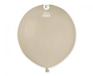 Pastell Latexballons Latte 84, 48cm, 25 Stk.