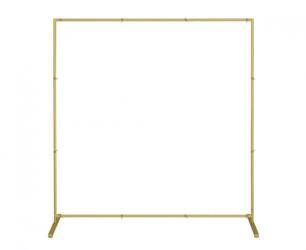 Quadratisches Gestell, Gold, 210x210cm