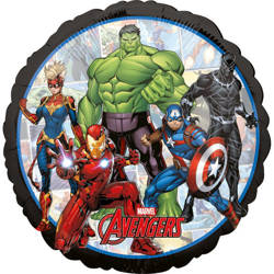 Runder Folienballon Marvel Avengers 43 cm