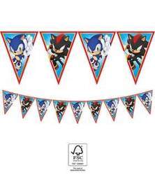 Sonic-Girlanden mit 9 Flaggen