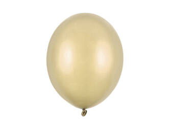 Starke Latexballons, Gold, Metallic Cold Gold, 30 cm, 100 Stück