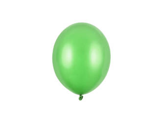 Starke Luftballons, grün, Metallic Bright Green, 12 cm, 100 Stk
