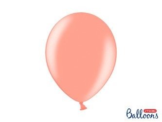 Strong Ballons, Metallic Rose Gold, 30 cm, 10 Stk.