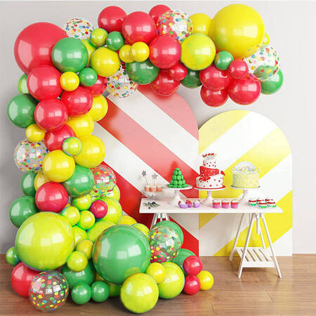 Ballongirlande , Set, 69 Ballons