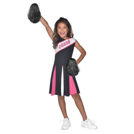Cheerleader Kostüm für Kinder im Alter von 8-10 Jahren