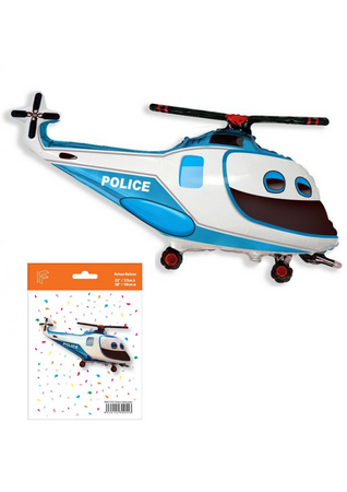 Folienballon - Polizei Hubschrauber