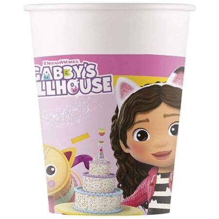 Gabby's Dollhouse Pappbecher 200 ml, 8 Stk.