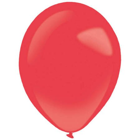 Latex Ballons Decorator Standard Apple Red, 35 cm, 50 Stück