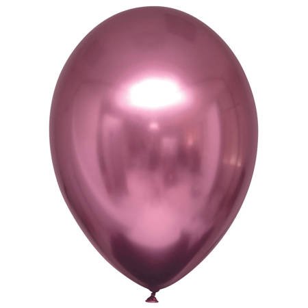 Latex Ballons Dekorateur Satin Luxe Chrome Flamingo ,12cm, 100 Stück