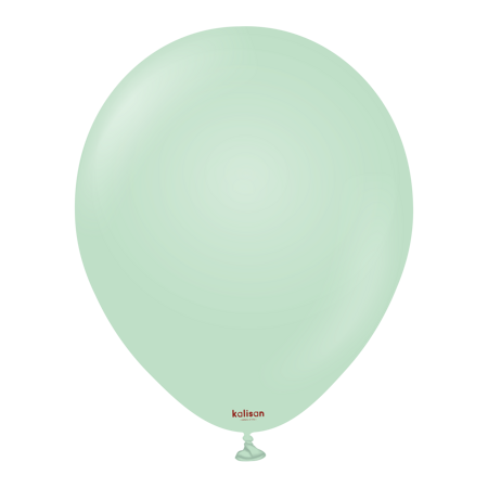 Latexballons Kalisan Macaron Green, 30 cm, 100 Stk.